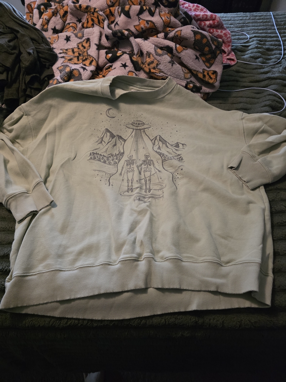 American Eagle  Graphic Crewneck Sweatshirt